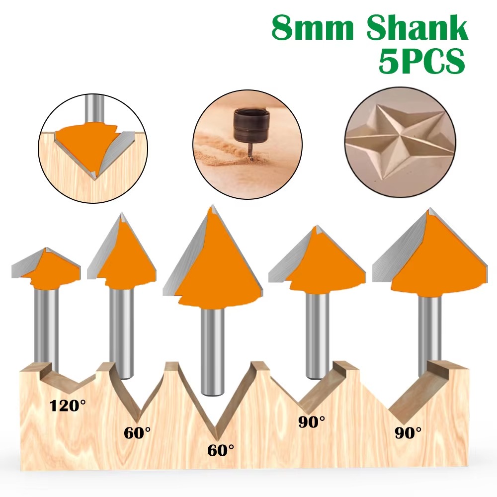 3D Printing Online - 1PC 8MM Shank Milling Cutter Alat