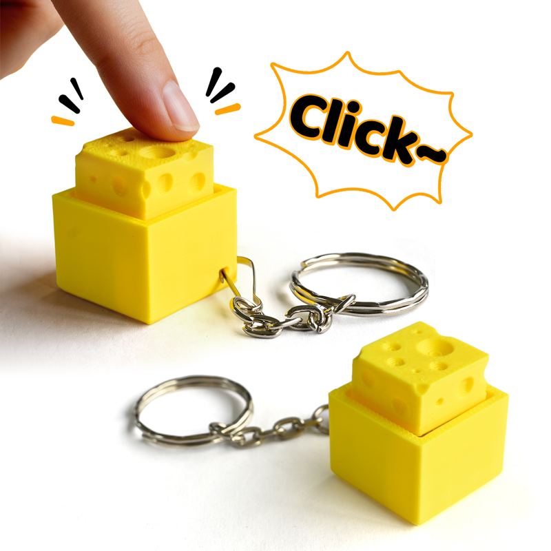 3D Printing Yourself - Gantungan Kunci 3D Print Bentuk Tombol