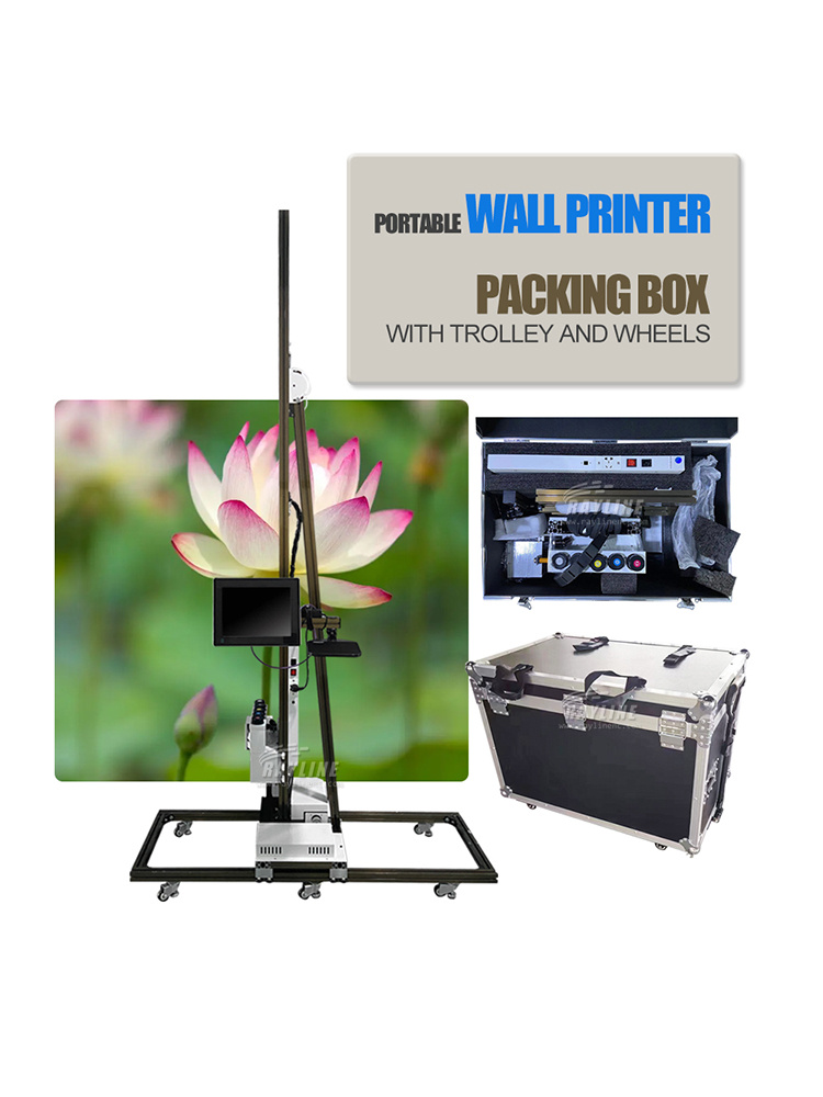 3D Printing Wall - Sistem Pencetakan Inkjet UV Vertikal Printer