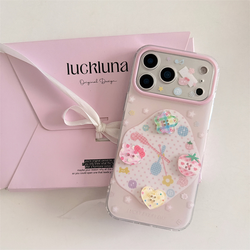 3D Printing Iphone - Casing HP Motif Stroberi Kawaii Untuk