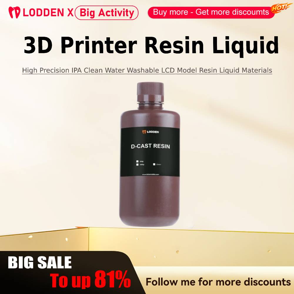 3D Printing Pdf - Lodden 3D Printer Cairan Resin 385/405nm