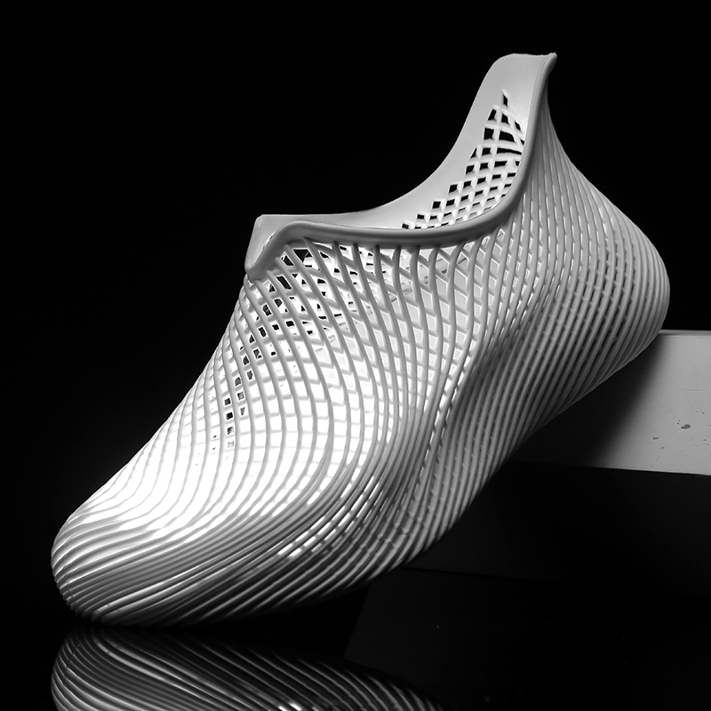 3D Printing Outsole - Sepatu Santai Outdoor Cetak 3D, Bernapas,