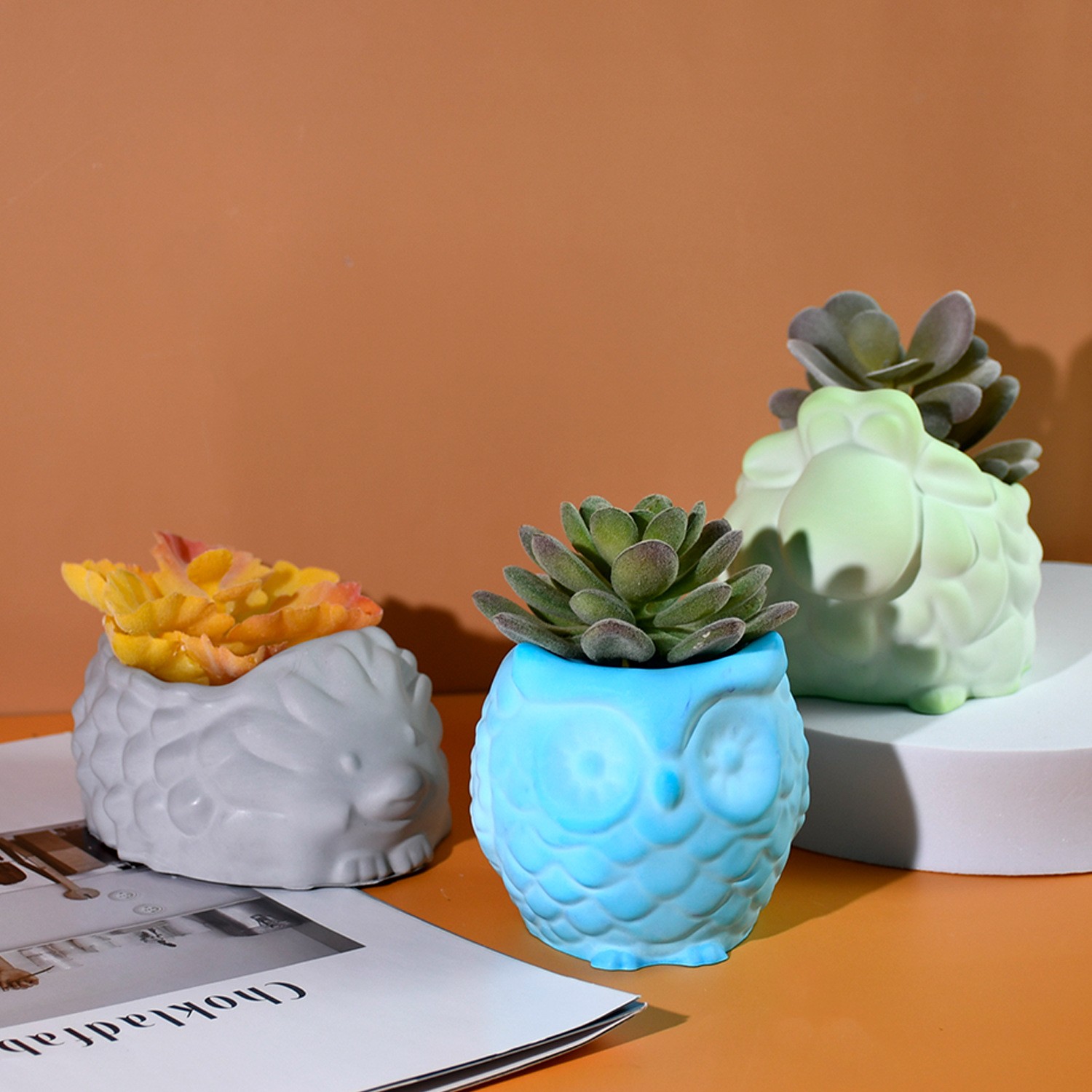 Cetakan Silikon Pot Bunga Hewa - 3D Printing Epoxy Resin ulasan dan harga