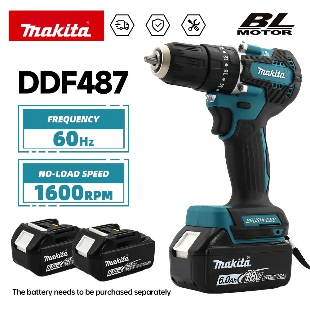 2026 Makita DDF487 18V Bor Lis - Makita Drill Ddf484 ulasan dan harga