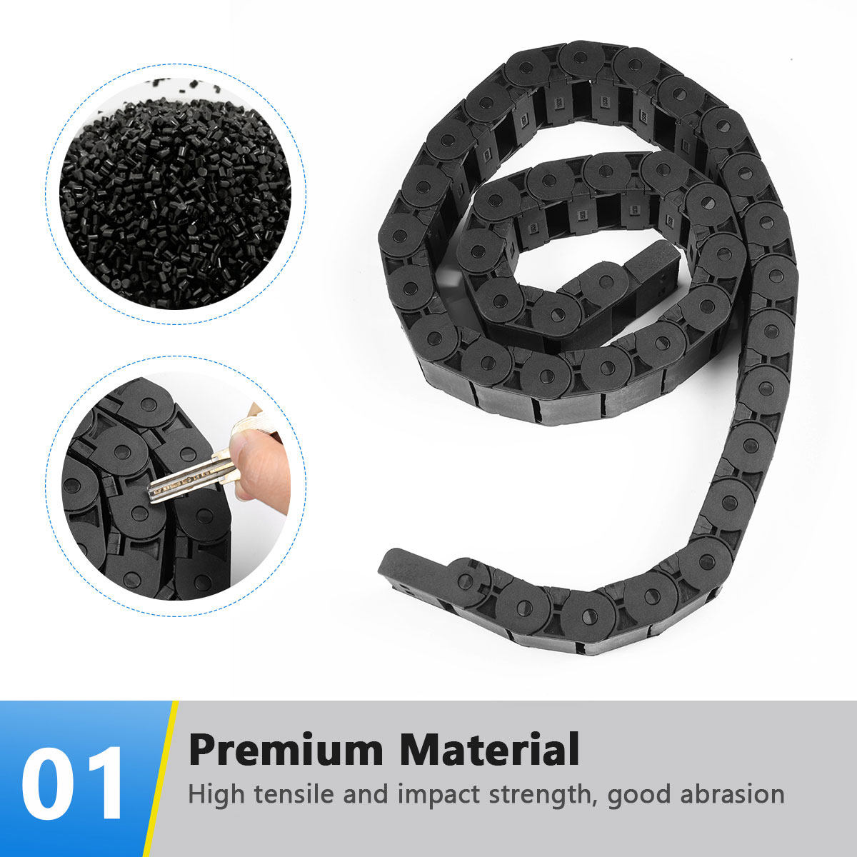 Rantai Pembawa Kabel Plastik H - 3D Printing Plastic ulasan dan harga