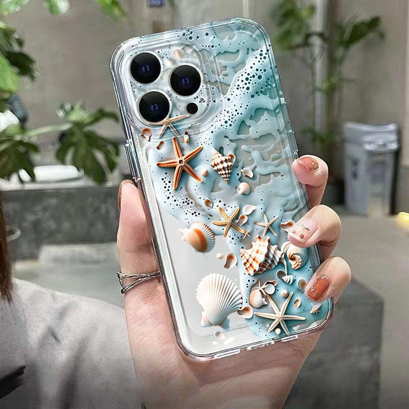 Casing HP 3D Bintang Laut & Ke - 3D Printing Iphone ulasan dan harga