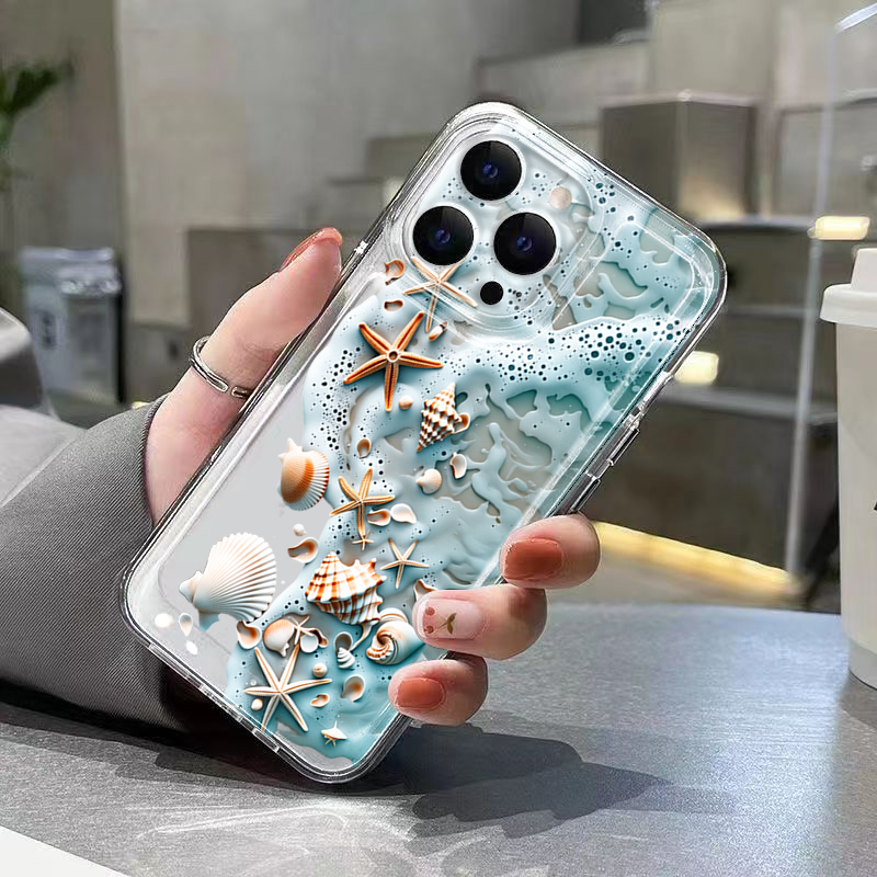 Casing HP 3D Bintang Laut & Ke - 3D Printing Iphone ulasan dan harga