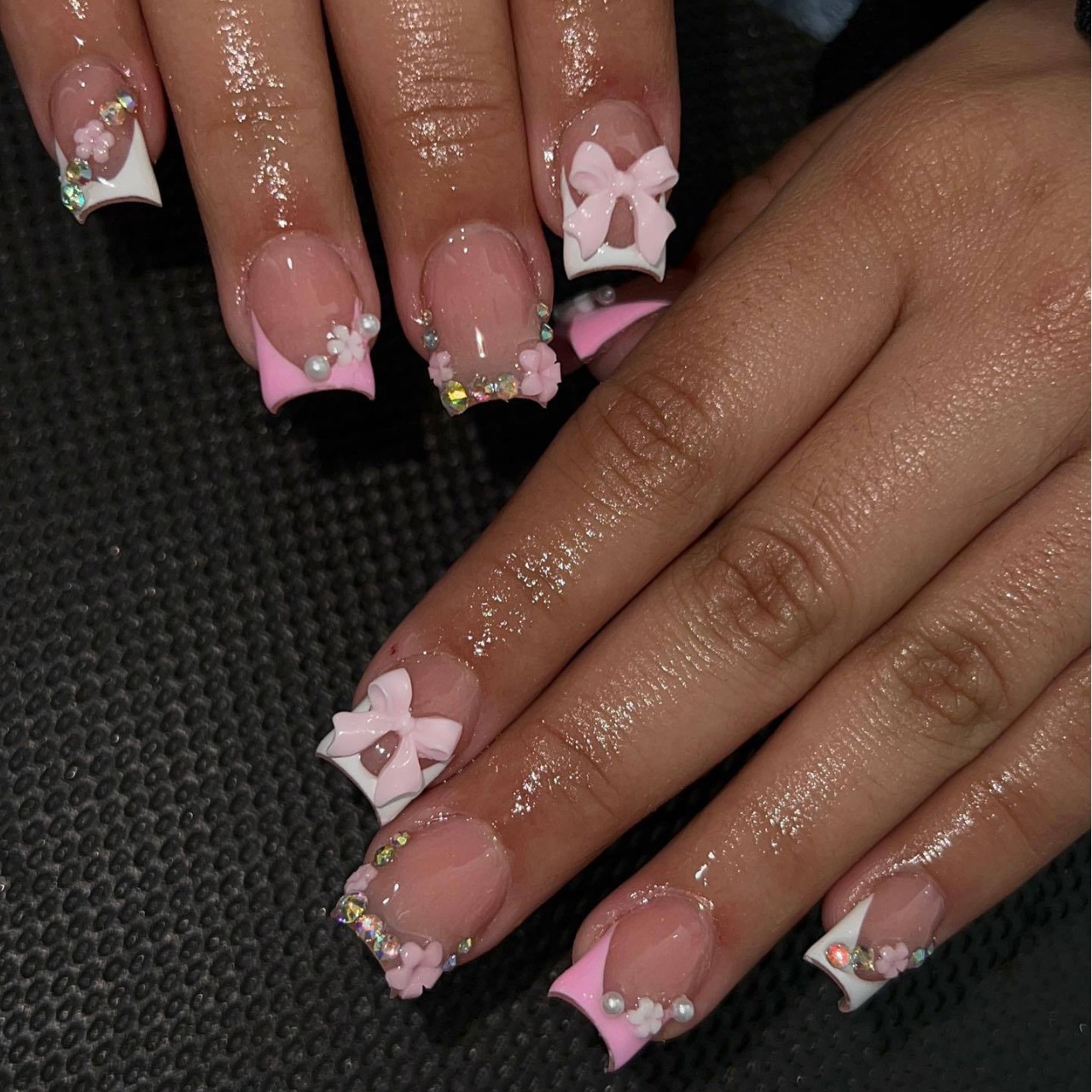 Kuku palsu gaya Perancis, ujun - 3D Printing Nails ulasan dan harga
