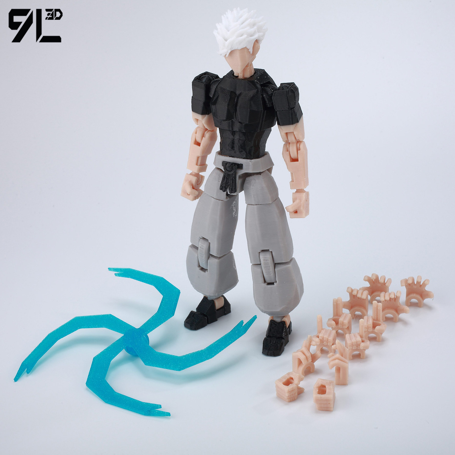 9L3D Lucky13 Dummy13 Mainan Fi - 3D Printing Plastic ulasan dan harga