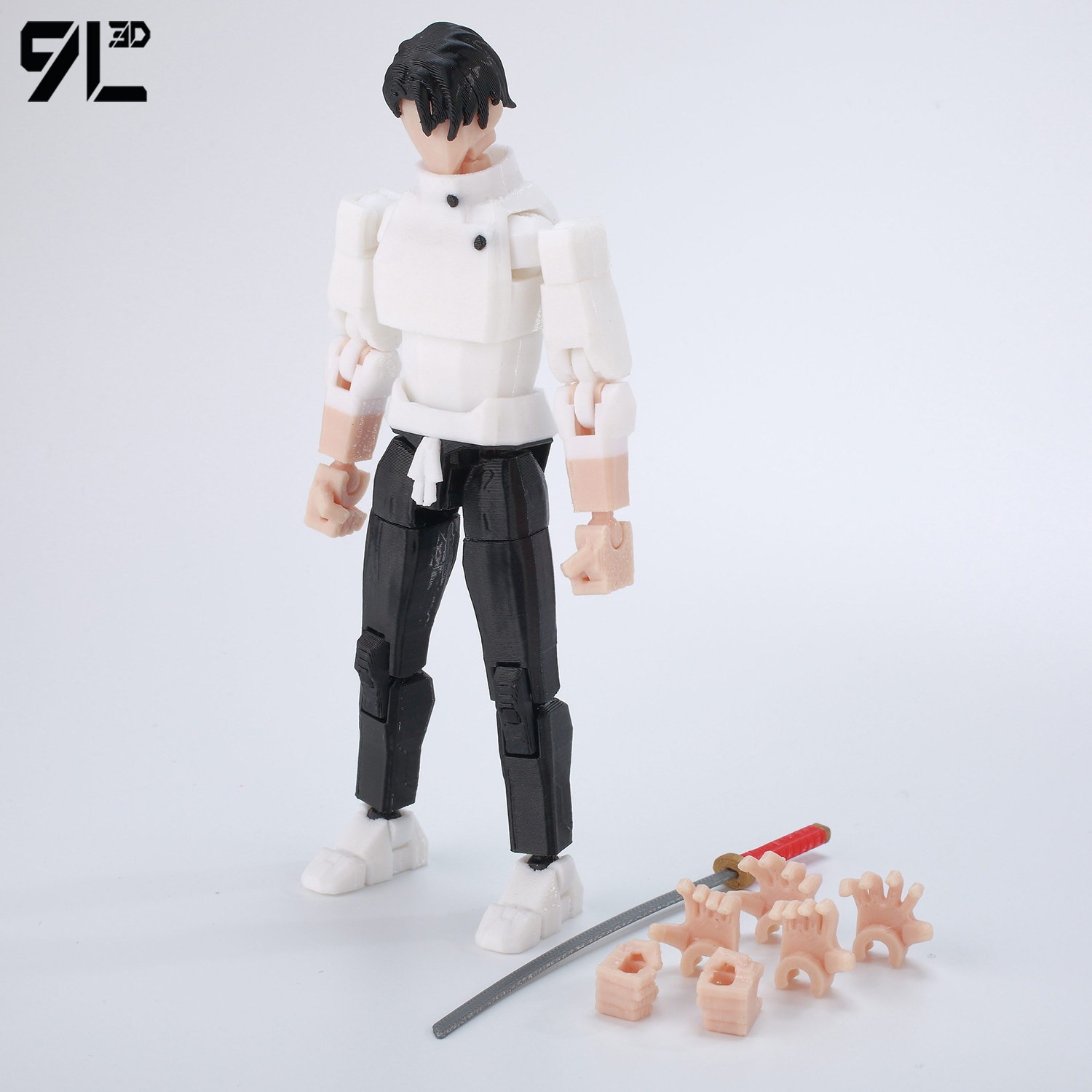 9L3D Lucky13 Dummy13 Mainan Fi - 3D Printing Plastic ulasan dan harga
