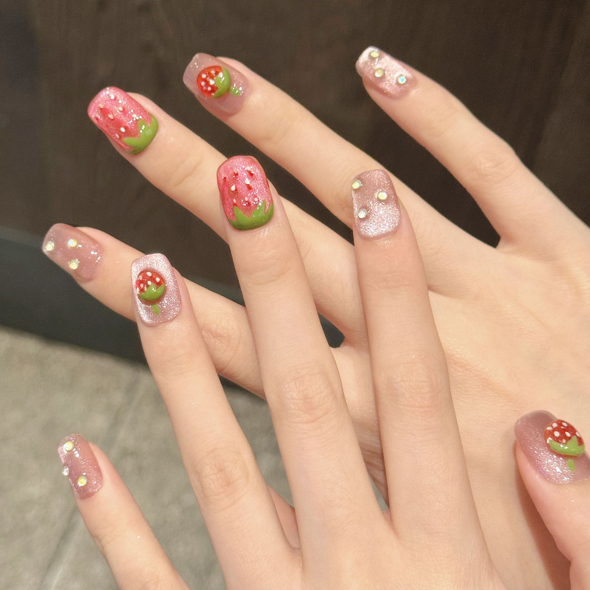 10 Buah Kuku Tekan Buatan Tang - 3D Printing Nails ulasan dan harga