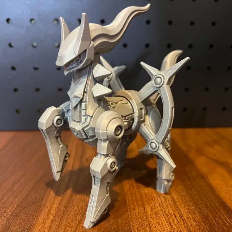 Model Gaya Mecha Arceus Mekani - 3D Printing Yourself ulasan dan harga