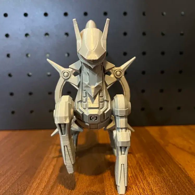 Model Gaya Mecha Arceus Mekani - 3D Printing Yourself ulasan dan harga