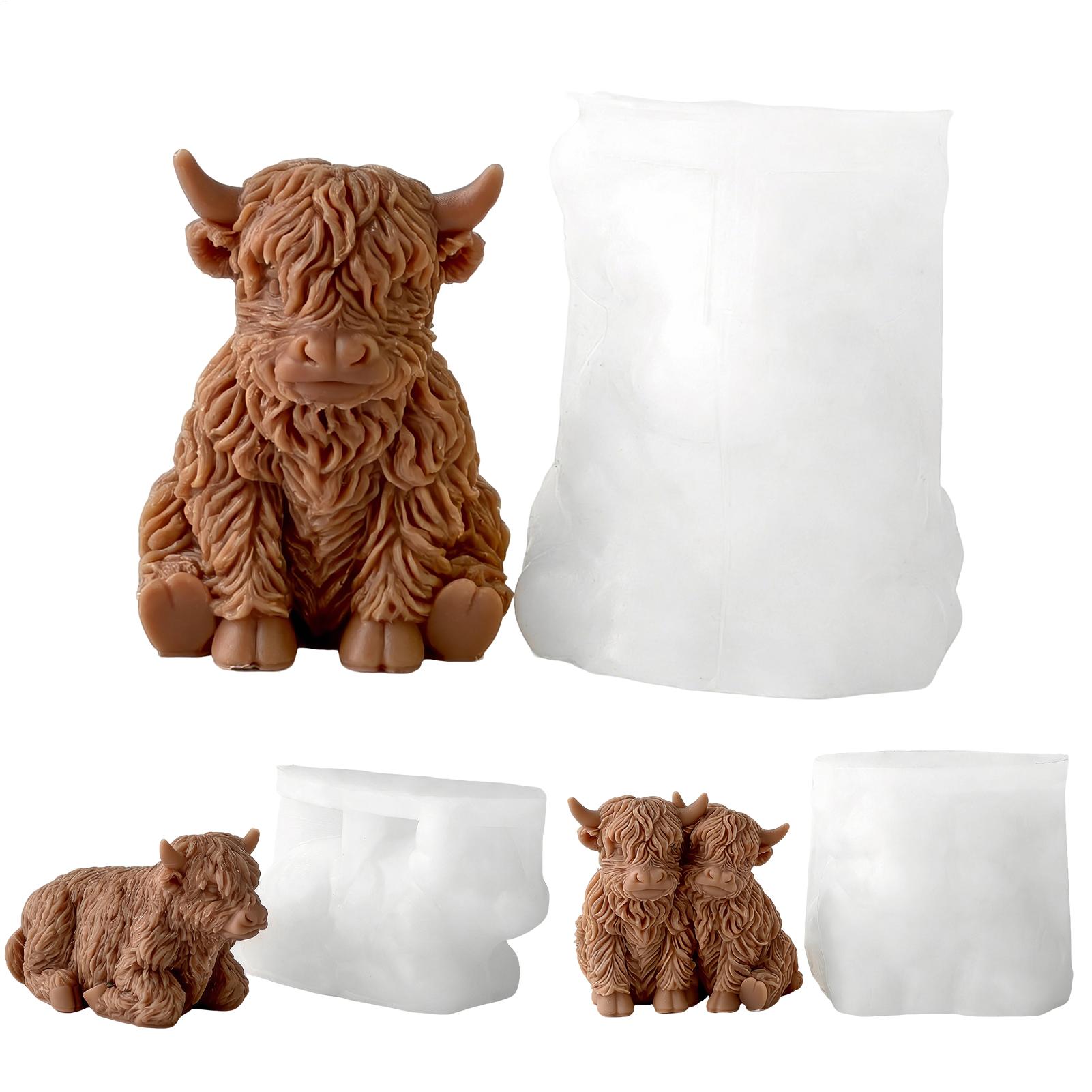 Cetakan Silikon Sapi Highland  - 3D Printing Epoxy Resin ulasan dan harga
