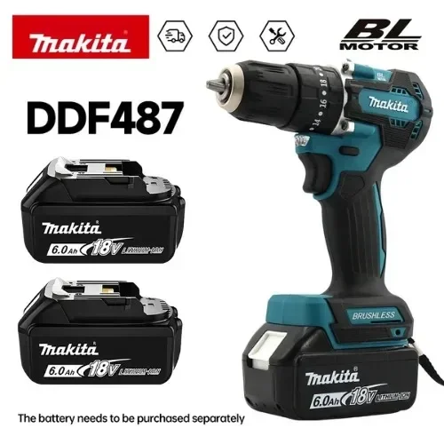 Makita 100% Asli DDF487 Bor Ta - Makita Drill Ddf484 ulasan dan harga