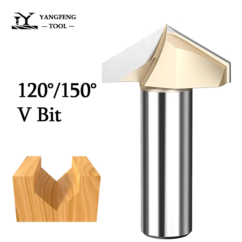 120 150 Derajat V Bit 1/2 Shan - 3D Printing Online ulasan dan harga