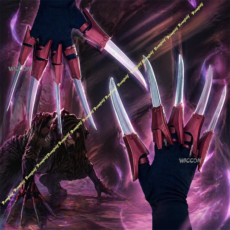 Properti Cosplay Anime Gachiak - 3D Printing Nails ulasan dan harga