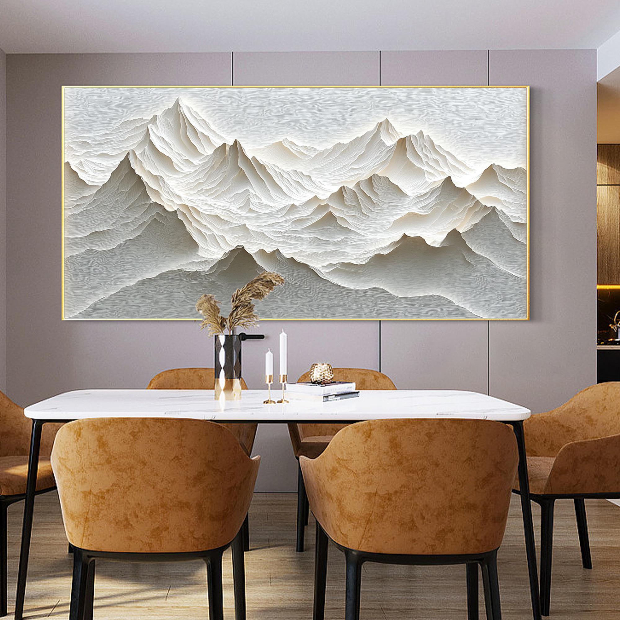 Poster Seni Relief Gunung Mini - 3D Printing Wall ulasan dan harga