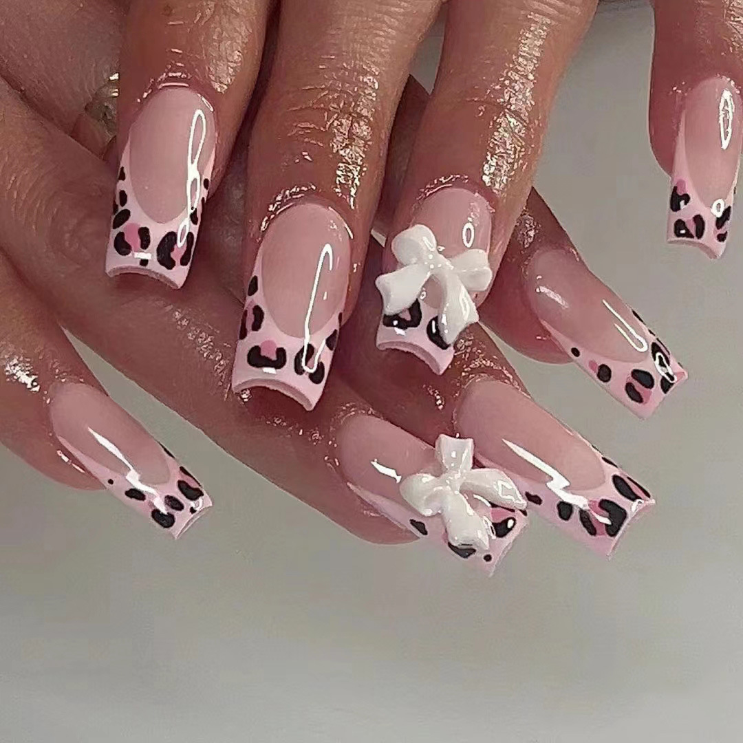 24pcs Kuku Palsu Y2K Sweet Coo - 3D Printing Nails ulasan dan harga