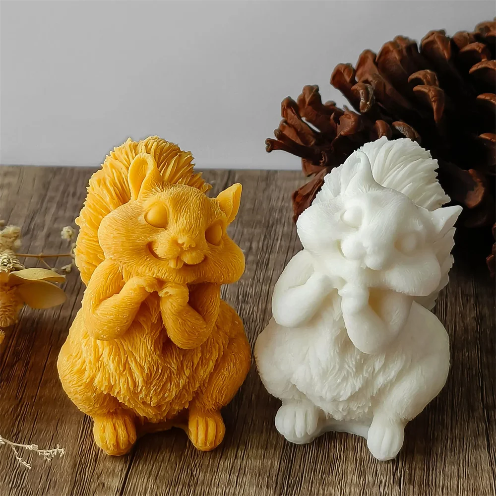 Cetakan Silikon Lilin Tupai Lu - 3D Printing Epoxy Resin ulasan dan harga